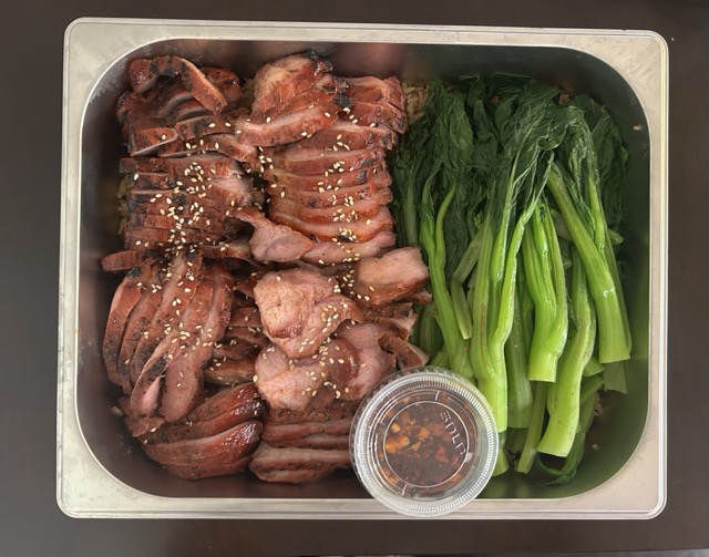 Char Siu with Sticky Rice